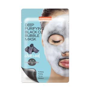 "Purederm Deep Purifying Black O2 Bubble Mask ""Charcoal"" 20 g" produkt bild