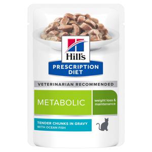 10 + 2 på köpet! 12 x 85 g Hill’s Prescription Diet - Metabolic med havsfisk produkt bild
