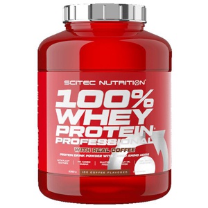 Scitec Nutrition 100% Whey Protein Professional - Vassleproteinkomplex produkt bild