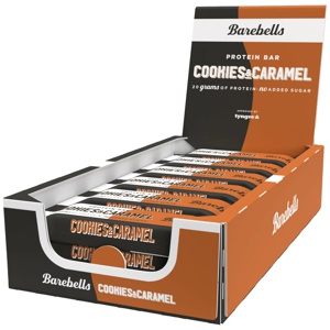 Barebells Protein Bar Cookies & Caramel 55 g x 12 produktbilde