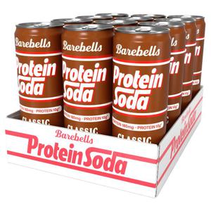 12 x Barebells Protein Soda 355 ml 2 kr pant produkt bild