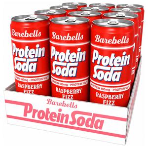 12 x Barebells Protein Soda 355 ml 2 kr pant produkt bild