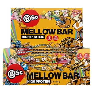 BSC Mellow Bar Salted Caramel 12x50g produkt bild