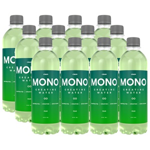 12 x Clean MONO Creatine Water 500 ml produkt bild