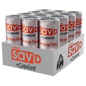 12 x Clean sav:D + Creatine 330 ml produkt bild