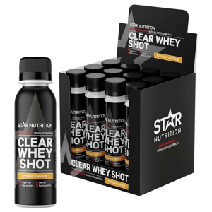 12 x Clear Whey Vassleprotein Shot 100 ml produkt bild
