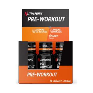 12 x Nutramino PWO Shot 60 ml produkt bild