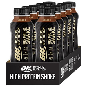 Optimum Nutrition High Protein Shake Chocolate 12x500ml produkt bild