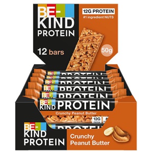 12 x Protein Bar 50 g Crunchy Jordnötssmör produkt bild