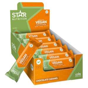 12 x Star Nutrition Vegan Protein bar 55 g produkt bild
