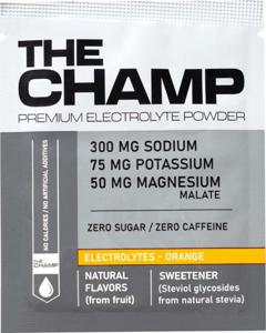 12 x THECHAMP Elektrolytpulver 45 g produkt bild