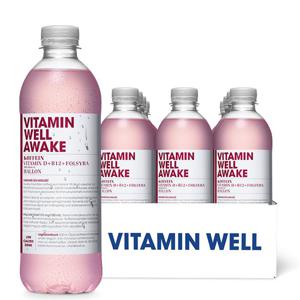 12 x Vitamin Well 500ml Awake produkt bild