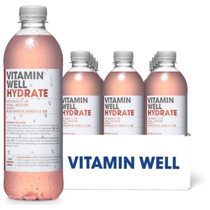 12 x Vitamin Well Vitamindryck 500ml produkt bild