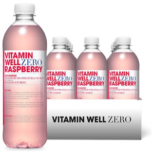 12 x Vitamin Well Zero 500 ml produkt bild