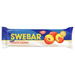 15 x Swebar Proteinbar 55 g - Peach produkt bild