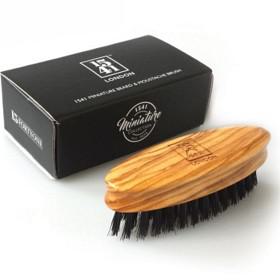 1541 of London Mini Beard & Moustache Brush, Olivewood produkt bild
