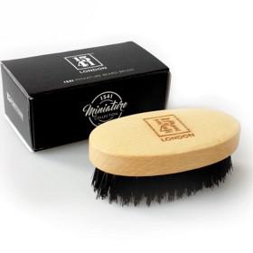 1541 London Mini Beard & Moustache Brush Beechwood produkt bild