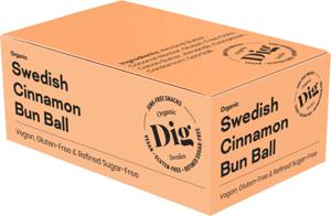 Dig Organic Swedish Cinnamon Bun Ball 16 st produkt bild