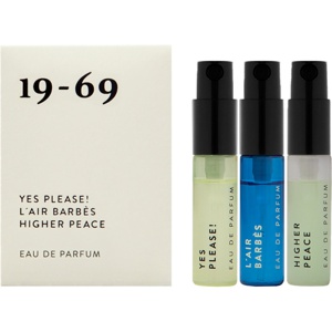 19-69 The Collection Two Eau De Parfum (3 References) Higher Peace, L'Air Barbès, Yes Please! 3 x 2,5 ml produktbillede