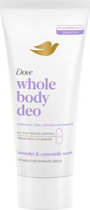 2 få 25%, Dove Whole Body Deodorant Lavender & Chamomile Cream 75 ml produkt bild