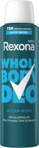 Rexona Men Whole Body Deo Ocean Rush Spray 150ml produkt bild