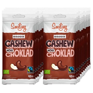 20 x Naturgodis Cashewnötter 45 g produkt bild