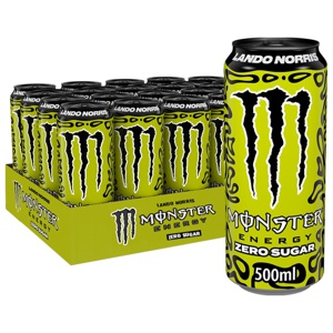 24 x Monster Energy 50 cl Lando Norris Zero Sugar produkt bild