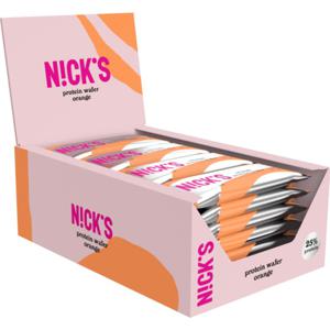Nicks Protein Wafer Orange 40 g 24-pack produkt bild