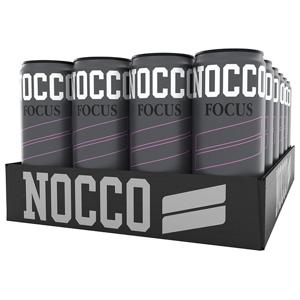 24 x NOCCO FOCUS 330 ml 2 kr pant produkt bild