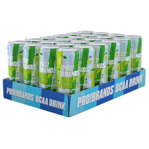 24 x Pro Brands BCAA Drink 330 ml 2 kr pant produkt bild