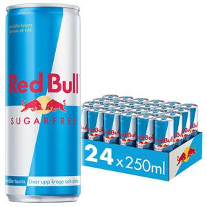 24 x Red Bull Energidryck 250 ml Sugarfree 2 kr pant produkt bild