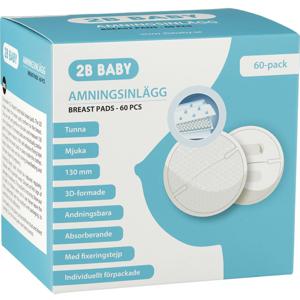 2B Baby Amningsinlägg 3D 60-pack produkt bild