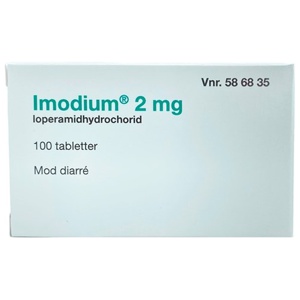 2care4 Imodium 2 mg 100 stk produktbillede