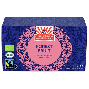 3 för 2, Kung Markatta Forest Fruit 20 tepåsar produkt bild
