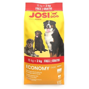 JosiDog Economy Vorteilspack 15+3 kg gratis Produktbild