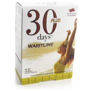 Immitec 30 Days Waistline Plus 120 tabletter produkt bild
