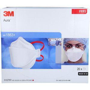 3M 1863+ ohne Ventil Aura FFP3 Produktbild