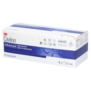 3M Cavilon Advanced Hautschutz Applikator 2,7 ml, 4 St Lösung Produktbild