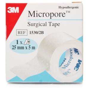 3m Micropore Surgical Tape 25mm x 5m product image