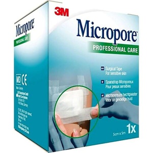 3m Micropore Surgical Tape 50mm x 5m product image