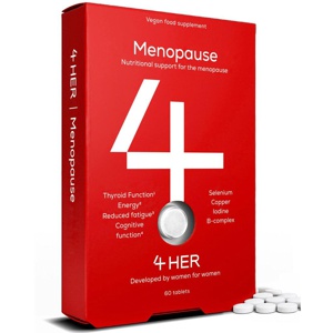 4 HER Menopause Nutritional Support with Red Clover & Sage 60 Tablets product image