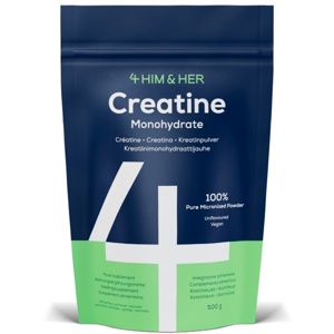 4 HIM & HER Creatine Monohydrate 500 g produktbillede