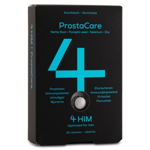 4 HIM Prostatacare 60 tabletter produktbillede