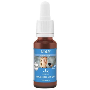 № 42 VERTRAUEN BACHBLÜTEN TROPFEN 20 ml Tropfen zum Einnehmen Produktbild