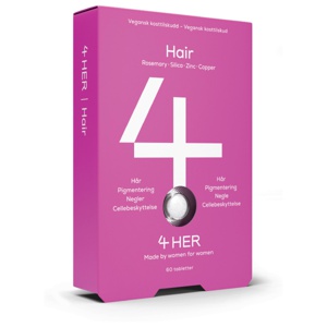 4HER Hair tabletter, 60 stk. produktbilde