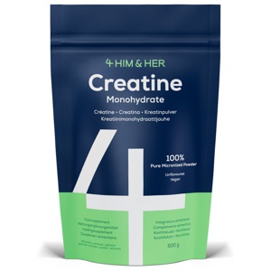 4Him&Her Kreatinmonohydrat, 500 g produkt bild