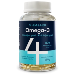 4Him & Her Omega-3 80% 120 st produkt bild