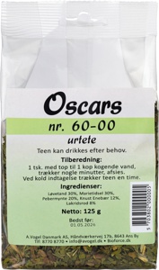 Oscars urtete nr. 60-00 - 125 gr. produktbillede
