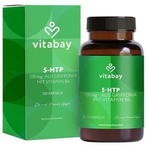 5-Htp 100 mg Griffonia + Vitamin B6 Kapseln, 120 St Kapseln Produktbild