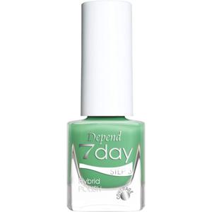 7 Day Hybrid Nail Polish 7339 Gorgeous Green produkt bild